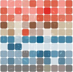 Retro mosaic background N12