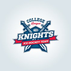 College league sport team logo apparel concept N2