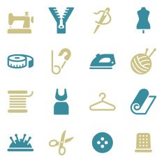 Tailor Icons - Color Series