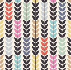 Seamless leaf pattern N56