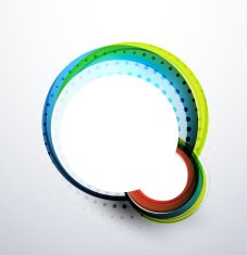 Abstract circles background N8