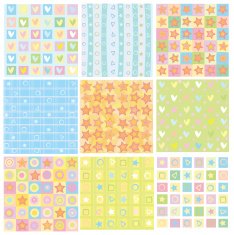 Nine of cute backgrounds N2