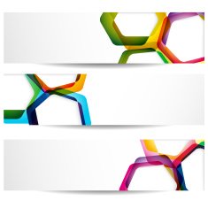 Abstract banners N15