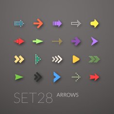 Flat Icons Set N27