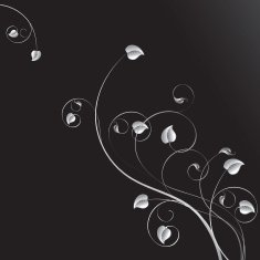 abstract floral background N64