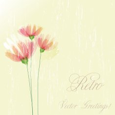 Floral background N665