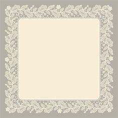 Doily lace frame N3