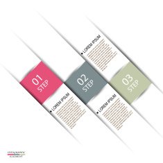 Abstract paper infografics N6