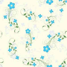 Seamless floral background N225