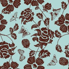 Seamless Floral Pattern N1018