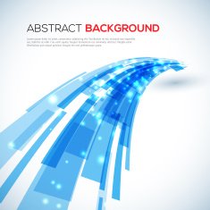 Moving blue abstract background