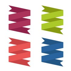 Vintage Ribbon Banner N3