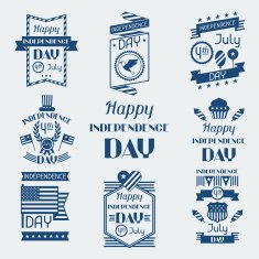 United States of America Independence Day greeting card