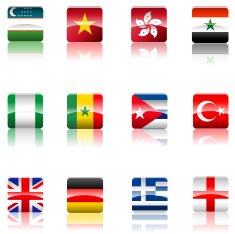 Country's national Flag collection