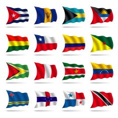 World flags waving N12