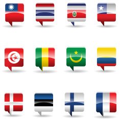 National flag collection