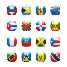 Iconic Flags Caribbean