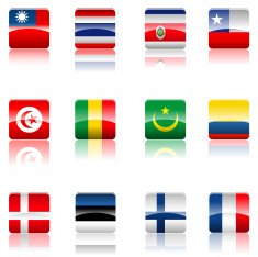 Country's national Flag collection N5
