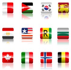 Country's national Flag collection N6