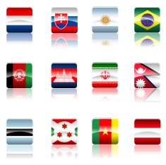 Country's national Flag collection N7