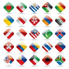 World flag icons 3