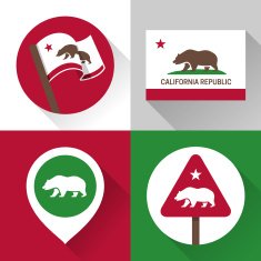 California Icons and Symbols