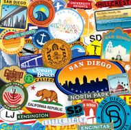 San Diego Collage