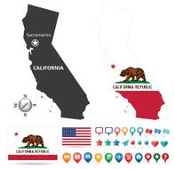 California Map Kit