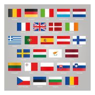 Flags of EU countries
