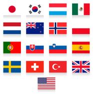 Organisation for Economic Co-operation and Development-OECD-Part 1-Flag Collection