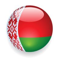 World Flag Button Belarus