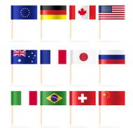 Popular World flags