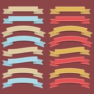 Retro Ribbon Set