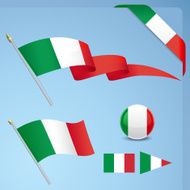 Italian Flag Set