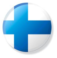 Flag Lapel Button - Finland