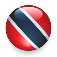 World Flag Button Trinidad and Tobago