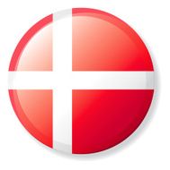 Flag Lapel Button - Denmark