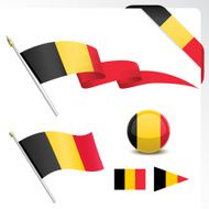 Belgian Flag Set