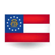 Georgia State Flag N16