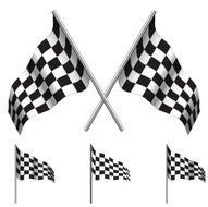 Checkered Flags (racing) Vector