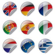 World flag labels N2