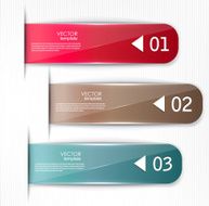Set of bookmarks stickers labels tags N2