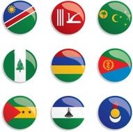 World Flag buttons N39