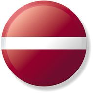 Flag Lapel Button - Latvia