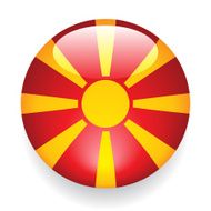 World Flag Button Macedonia