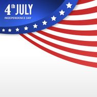 Vector independence day poster