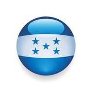World Flag Button Honduras