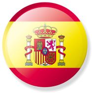 Spanish Flag with detailed Crest