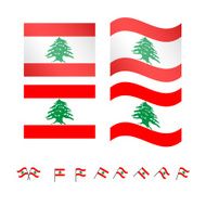 Lebanon Flags