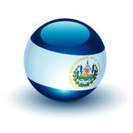 El Salvador Flag Sphere